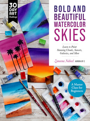 cover image of Bold and Beautiful Watercolor Skies